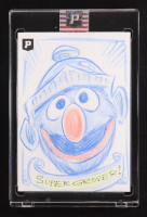Grover | The Muppets | Original Art Sketch Card by Guy Gilchrist (1/1 Original Art) at PristineAuction.com