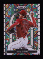 Shohei Ohtani 2022 Panini Prizm Stained Glass #3 at PristineAuction.com