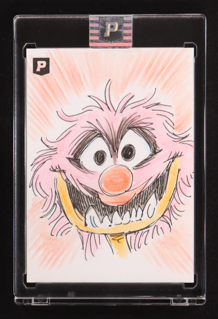 Animal | The Muppets | Original Art Sketch Card by Guy Gilchrist (1/1 Original Art) at PristineAuction.com Animal | The Muppets | Original Art Sketch Card by Guy Gilchrist (1/1 Original Art) at PristineAuction.com