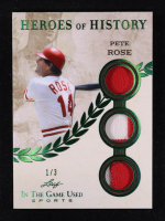 Pete Rose 2025 Leaf ITG Used Sports Heroes of History Green #HH67 #1/3 at PristineAuction.com