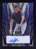 Carlos Lagrange 2024 Leaf Metal Blue Mojo Autographs #LMPCL1 #5/8 RC at PristineAuction.com