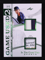 Nolan Ryan / Tom Seaver 2025 Leaf ITG Used Sports Game Used Dual Memorabilia Green #IG219 #2/2 at PristineAuction.com