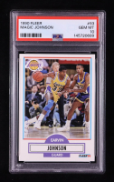 Magic Johnson 1990-91 Fleer #93 (PSA 10) at PristineAuction.com