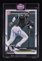 Luis Robert 2025 Topps Archives Signature Series / '18 Bowman Draft #BD188 RC #02/50 at PristineAuction.com