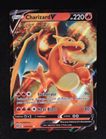 Charizard V 2022 Pokemon TCG Sword & Shield Brilliant Stars #017 at PristineAuction.com