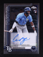 Chandler Simpson 2025 Topps Chrome Rookie Autographs #RACSI RC at PristineAuction.com