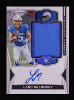 Ladd McConkey 2024 Certified Freshman Fabric Mirror Signatures #10 RC #208/399 at PristineAuction.com