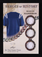 Marvin Harrison 2025 Leaf ITG Used Sports Heroes of History Silver Sparkle #HH56 #10/10 at PristineAuction.com