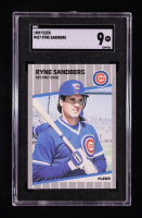 Ryne Sandberg 1989 Fleer #437 (SGC 9) at PristineAuction.com