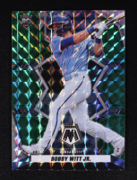 Bobby Witt Jr. 2022 Panini Mosaic Mosaic Green #265 RC at PristineAuction.com