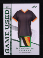 Dick Williams 2025 Leaf ITG Used Sports Game Used Memorabilia Green #GM13 #2/4 at PristineAuction.com