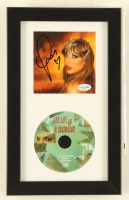 Taylor Swift Signed "The Life of a Showgirl" Custom Framed CD Insert Display (AutographCOA) at PristineAuction.com