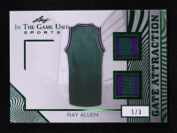 Ray Allen 2025 Leaf ITG Used Sports Gate Attraction Green #GA34 #1/3 at PristineAuction.com