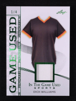 Dick Williams 2025 Leaf ITG Used Sports Game Used Memorabilia Green #GM13 #1/4 at PristineAuction.com