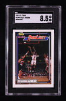Michael Jordan 1992-93 Topps #3 HighLight / Michael Lights It Up (SGC 8.5) at PristineAuction.com