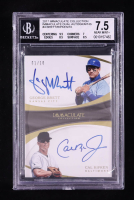 George Brett / Cal Ripken 2017 Immaculate Collection Immaculate Dual Autographs #4 #01/10 (BGS 7.5 | Autograph Graded 10) at PristineAuction.com
