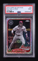 Elly De La Cruz 2024 Topps Update '89 Topps Silver Pack Chrome #T89CU40 RC (PSA 9) at PristineAuction.com