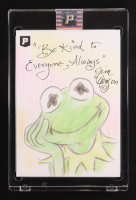 Kermit the Frog | The Muppets | Original Art Sketch Card by Guy Gilchrist (1/1 Original Art) at PristineAuction.com