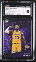 Lebron James 2019-20 Donruss Optic My House! #13 (CGC 10) at PristineAuction.com