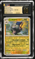 Alolan Golem 2025 Pokemon TCG Scarlet & Violet Journey Together #046 (CGC 10 | Black Label) at PristineAuction.com