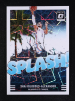 Shai Gilgeous-Alexander 2024-25 Donruss Optic Splash! White Velocity #6 #40/59 at PristineAuction.com