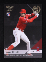 Shohei Ohtani 2018 Topps Now Moment of the Year #MOY1 RC at PristineAuction.com