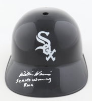 Willie Harris Signed White Sox Full-Size Batting Helmet Inscribed "Series Winning Run" (Schwartz) at PristineAuction.com