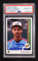 Randy Johnson Signed 1989 Upper Deck #25 RC Inscribed "Cy 95, 99, 00, 01, 02" (PSA | Auto 10) at PristineAuction.com