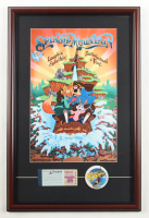 Disney's "Splash Mountain" Custom Framed Art Print Display with Ticket Book & Lapel Pin at PristineAuction.com