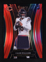 Caleb Williams 2024 Select Draft Selections Memorabilia Prizm Red #1 RC at PristineAuction.com