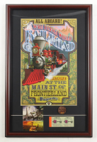 "The Disneyland Railroad" Custom Framed Art Print Display with Retired Railroad Pin, Postcard & Ticket Book at PristineAuction.com