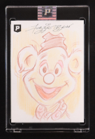 Fozzie Bear | The Muppets | Original Art Sketch Card by Guy Gilchrist (1/1 Original Art) at PristineAuction.com