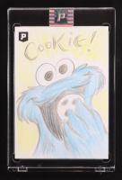 Cookie Monster | The Muppets | Original Art Sketch Card by Guy Gilchrist (1/1 Original Art) at PristineAuction.com