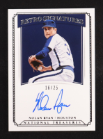 Nolan Ryan 2019 Panini National Treasures Retro Signatures #30 #16/25 at PristineAuction.com