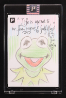 Kermit the Frog | The Muppets | Original Art Sketch Card by Guy Gilchrist (1/1 Original Art) at PristineAuction.com