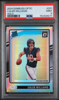 Caleb Williams 2024 Panini Donruss Optic Holo #201 RC (PSA 9) at PristineAuction.com