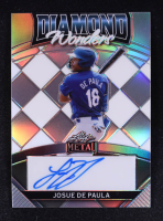 Josue De Paula 2024 Leaf Metal Diamond Wonders Silver Autographs #DWJDP #30/35 RC at PristineAuction.com