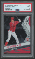 Shohei Ohtani 2018 Panini Chronicles Phoenix #20 RC (PSA 9) at PristineAuction.com