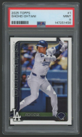 Shohei Ohtani 2025 Topps #1 (PSA 9) at PristineAuction.com