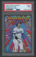 Shohei Ohtani 2025 Topps Chrome Power Players #PP25 (PSA 9) at PristineAuction.com