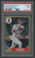 Shohei Ohtani 2022 Topps Chrome / 1987 #87BC2 (PSA 9) at PristineAuction.com
