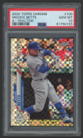Mookie Betts 2020 Topps Chrome X-Fractor #100 (PSA 10) at PristineAuction.com