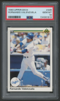 Fernando Valenzuela 1990 Upper Deck #445 (PSA 10) at PristineAuction.com