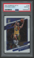 Stephen Curry 2021 Donruss Optic #128 (PSA 10) at PristineAuction.com