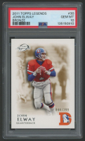 John Elway 2011 Topps Legends Bronze #30 #44/299 (PSA 10) at PristineAuction.com