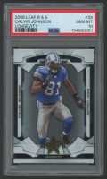 Calvin Johnson 2008 Leaf Rookies & Stars Longevity #33 (PSA 10) at PristineAuction.com