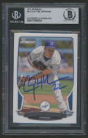 Clayton Kershaw Signed 2013 Bowman #91 (BGS) at PristineAuction.com