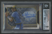 Robin Young 2024 Topps Diamond Icons Icons Of The Diamond Autos Black Diamond #TDARY #4/5 (BGS 9 | Auto 10) at PristineAuction.com