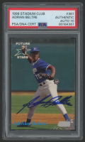Adrian Beltre Signed 1998 Stadium Club #361 (PSA | Auto 10) at PristineAuction.com