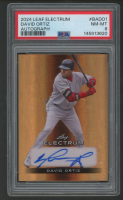 David Ortiz 2024 Leaf Electrum Autograph #BADO1 #17/20 (PSA 8) at PristineAuction.com